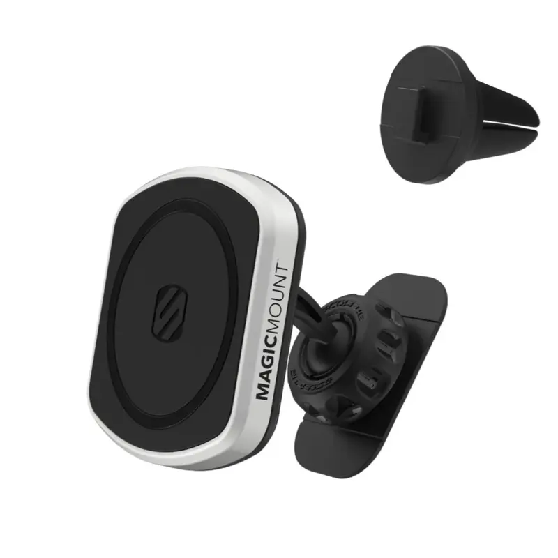 Scosche MP2WDEX2-XTSP MagicMount Pro2 Magnetic Car Phone Holder 1 Pack, Black