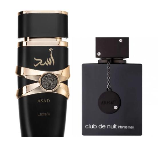 ASAD & CLUB DE NUIT INTENCE Perfume 3.4oz(100ml) _(2PC GIFT SET) Fragrance Luxury