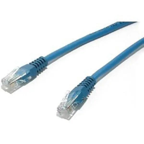 Startech Cat. 5E UTP Patch Cable 1ft 1 x RJ-45 1 x RJ-45 Patch Cable Molded Blue M45PATCH1BL