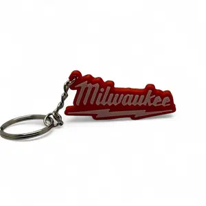Milwaukee Tools Themed Keychain with Key Ring for Easy Attachment Perfect Gift for Enthusiasts and Tradesmen