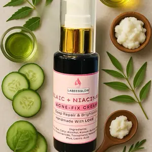 LabeesGlow Acne-Fix Cream with Azelaic Acid & Niacinamide Deep Repair