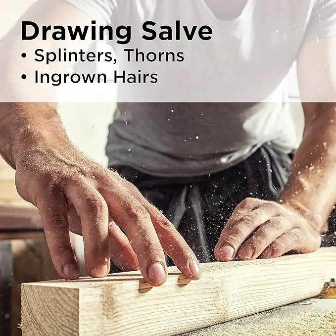Hyland's PRID Drawing Salve - Topical Healthcare for Splinters, Thorns, Ingrown Hair Treatment, Bug Bite Itch Relief, Boils, Minor Cuts, Scrapes, 18g Healing Skin Irritation Treatment
