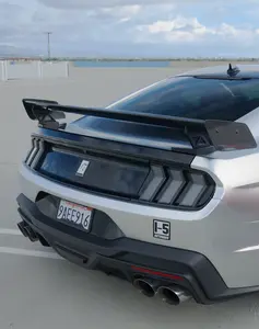 i-5Autohaus GT500 Style Carbon Fiber Track Pack Wing for 2015-2023 Mustang