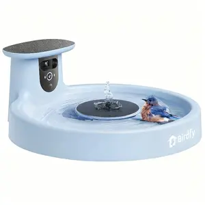 Birdfy Bath Pro - Solar-Powered Smart Birdbath with Fountain