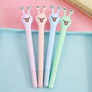 4/8/12 Pack of Cute Snail Pens with Removable Caps - Perfect for School and Office Use