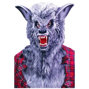 Grey Werewolf Mask