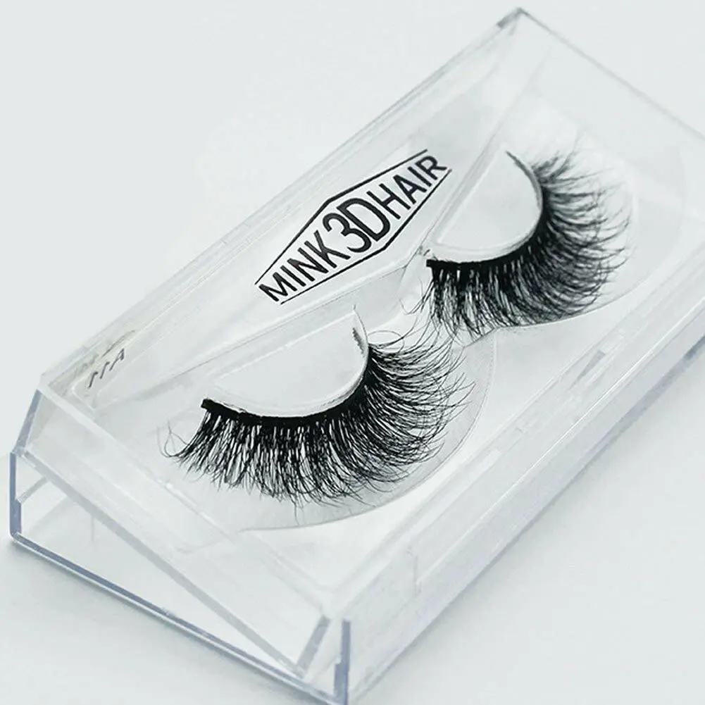 100% Siberian Mink Fur False Eyelashes, Soft Thick 3D Volumized Lashes, Natural Long Handmade Eyelashes for Makeup (Party Hats, Masks & Accessories Supplies), Volumized False Eyelashes