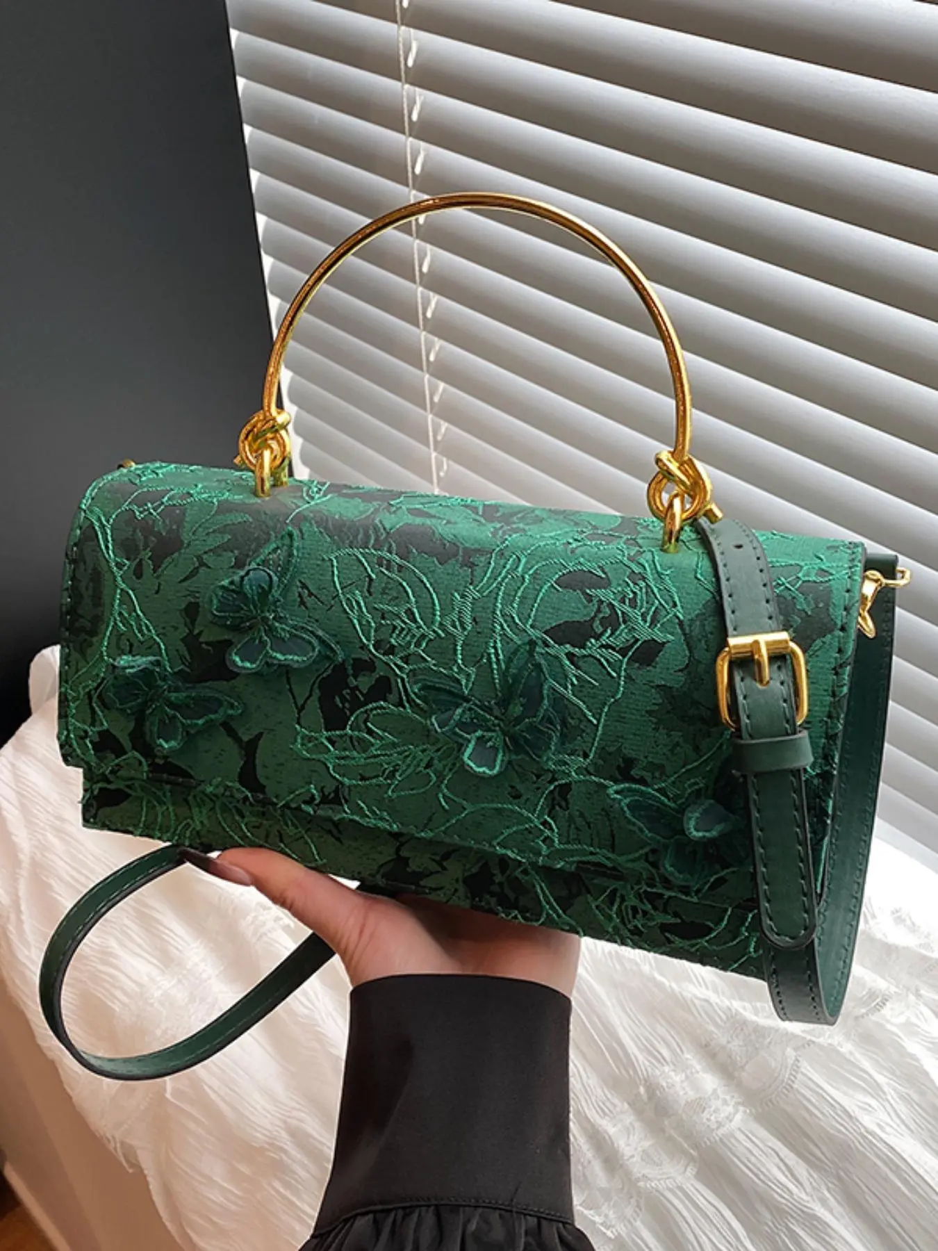 Women's Elegant Handbag, Handheld Bag, Fashionable PU Leather Crossbody Bag for Daily Used, Casual Trendy Versatile High-quality Daily Commuting Bag, Stylish Bag, Casual Trendy Purses