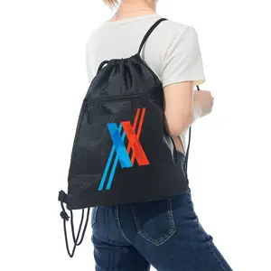 Anime Inspired Dual Color X Design Drawstring Bag Lightweight Outdoor Sports Gym Backpack Practical Travel Daypack for Teens College Students Ideal Christmas Birthday Valentines Day Gift for Young Adults and Animation Fans