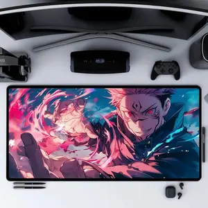 Sukuna Desk Mat Gaming Mouse Pad Anime Office Decor Anime Gift Sukuna Mousepad Jujutsu Kaisen Desk Mat Anime Desk Decor Anime Lover Gift