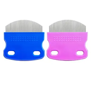 2 Pack Curved Lice Comb,Fine-Tooth Dandruff Comb,Flea Comb,Upgraded Arc Design,Safe and Effective Removal of Lice, Nits and Dandruff. Jigfew