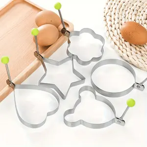 Creative Thickened Stainless Steel Fryer Fry Egg Mold Fry Egg Ring Fry Egg Mold
