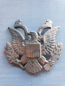 WWII era Eagle Hat insignia
