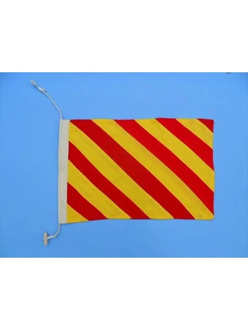 Handcrafted Model Ships Nautical-Flag-Y Letter Y Cloth Nautical Alphabet Flag - 20 in. Decorative Accent