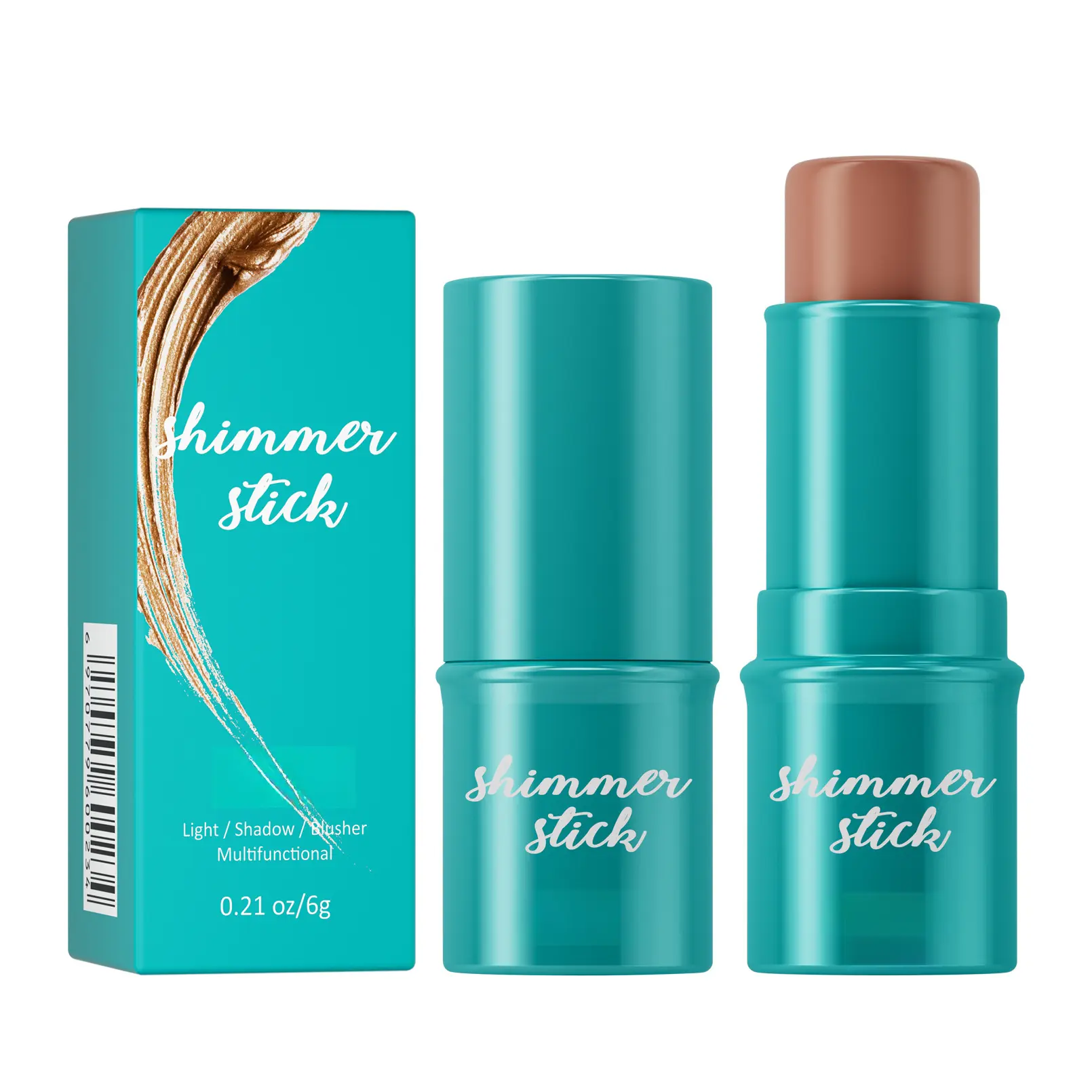 Cream Contour and Highlighter Stick, Multi-Use Sculpting Makeup with Color Correction, Alcohol Free for Combination Skin, 20g, Adults, Multi-Use Stick, Apply Contour, Moisturizing