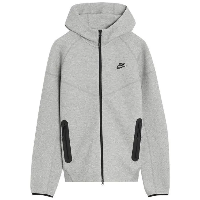 Nike Men's Tech Fleece Windrunner Full-Zip Hoodie, Grey, FB7921-063