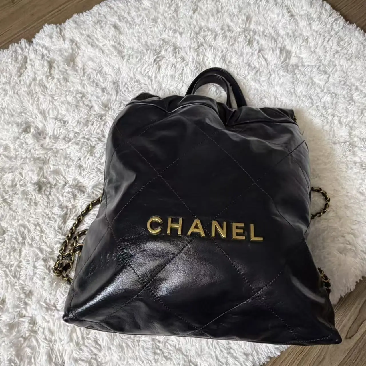 Pre-owned CHANEL Calf Skin Backpacks 22 Backpack