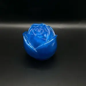 Medium Resin Rose Paperweight