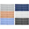 Washcloths 24 Pack Multicolour Wash Cloths for Bathroom, Spa, and Gym Towel, Extra-Absorbent Flannel Face 100% Cotton(12x12)