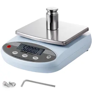 【Spotlight Day】VEVOR Analytical Balance, 3000g x 0.01g Accuracy High Precision Lab Scale, 13 Units Conversion Electronic Scientific Laboratory Scale, LCD Display Digital Jewelry Weighing Scale for Lab, Jewelry