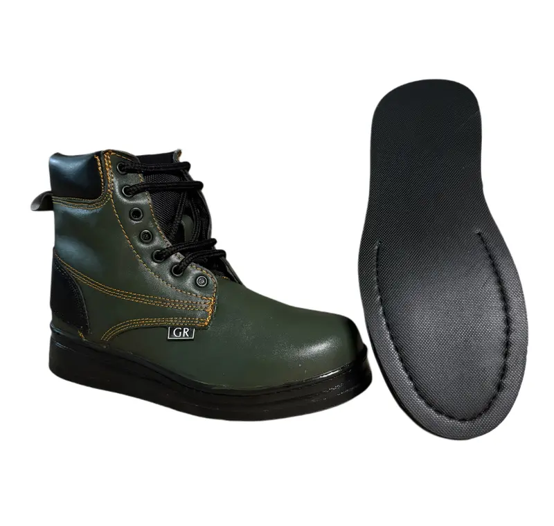 Roofing Work Boots, Grey Roof