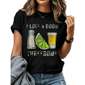 Salt Lime Tequila Women Men T-Shirt Cotton Clothing
