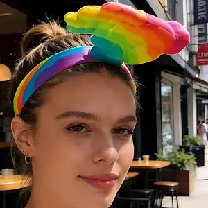 New Funny Hand Sun Visor Hat, Novelty UV Protection Headband, Party Event Decoration, Effective for Social Anxiety Relief