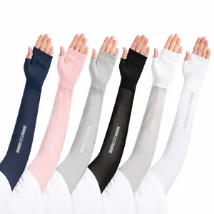 UV Protection Arm Sleeves – Breathable Cooling Sunblock Gloves for Outdoor Sports
