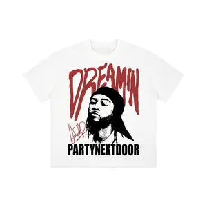 PartyNextDoor R&B Fan T-Shirt, Vintage 90s Rap Tee Style "Dreamin" Graphic, For Men and Women R&B Music Lovers, Retro Concert Tour Streetwear Apparel Gift. 