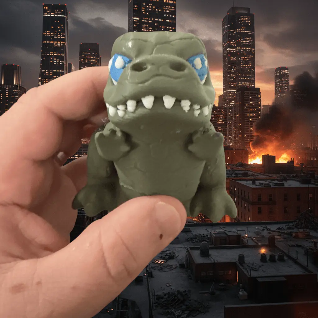 Flexi Godzilla – Articulated 3D Printed Monster Figure