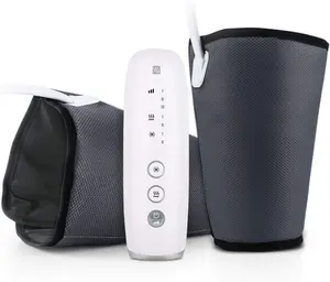 Patriot Rejuvenating Air Compression Leg Massager with 3 Intensities & 2 Levels Heating System for Comfort and Circulation