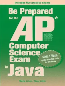 USED-Be Prepared for the AP Computer Science Exam in Java by Maria Litvin (Paperback)
