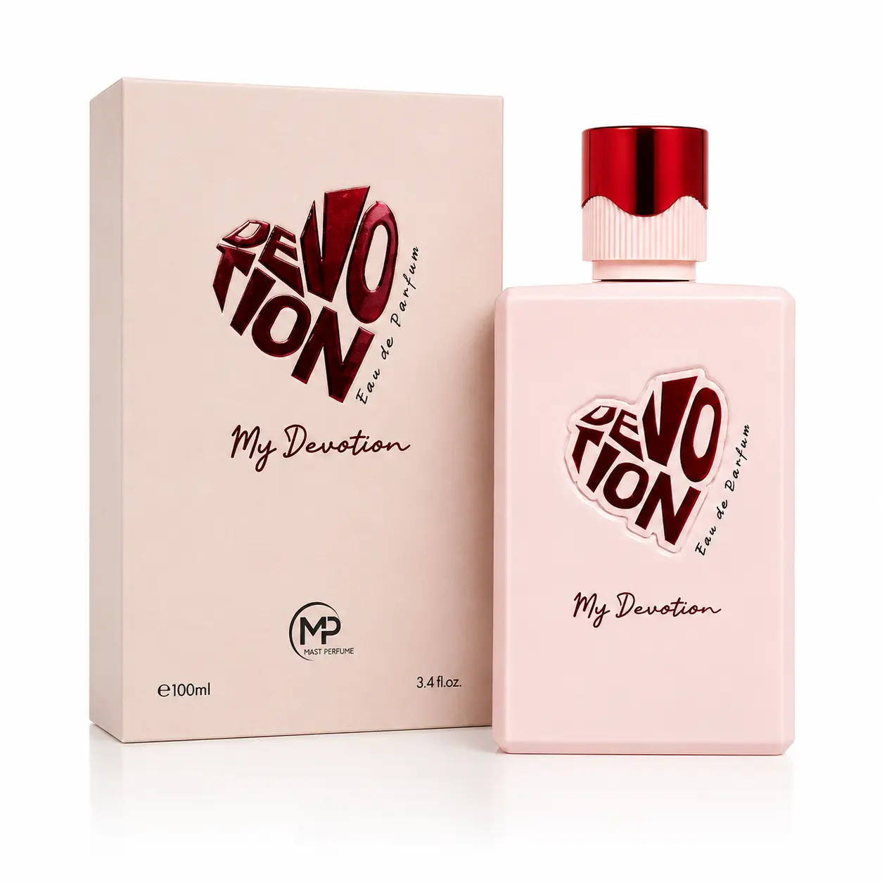 Mast Perfume My Devotion Eau de Parfum for Women | 100ml (3.4oz) | 25% Oil Concentration | Long Lasting Floral Fruity Gourmand Fragrance
