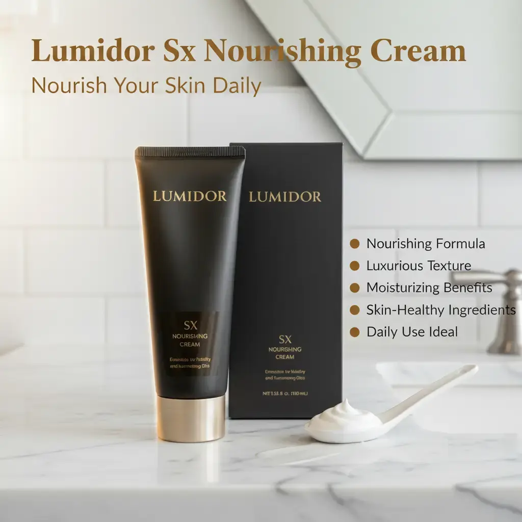 Lumidor SX Nourishing Facial Massage Cream - Hyaluronic Acid