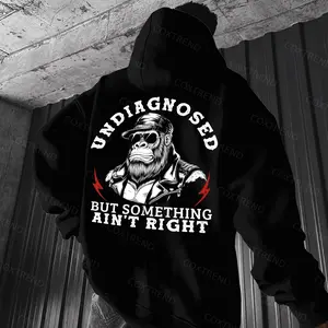 Undiagnosed But Something Ain't Right Printed T-shirts Hoodie unisex fashion, soft fabric, short sleeves, loose fit.