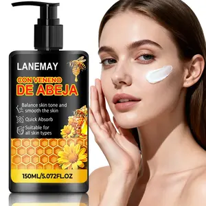 Bee Venom Body Lotion Cream Moisturizer, Balances Skin Tone and Smoothens Skin, Refreshing, Hydrating and Non-Greasy Deep Hydration Moisturizing for Radiant and Luminous Skin Body Care