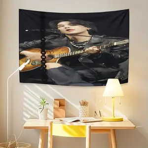 SUGA  Tapestry, Exquisite Patterns, Soft Fabrics, Perfect for Sofa or Bed Decoration, Comfortable Home Decoration, Bohemian Home Decoration