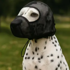Dog Protection Mask Anti-Mosquito Head Cover, Prevents Chewing and Licking, Breathable Mouth Cover, Pet Supplies, Essential Dog Accessories