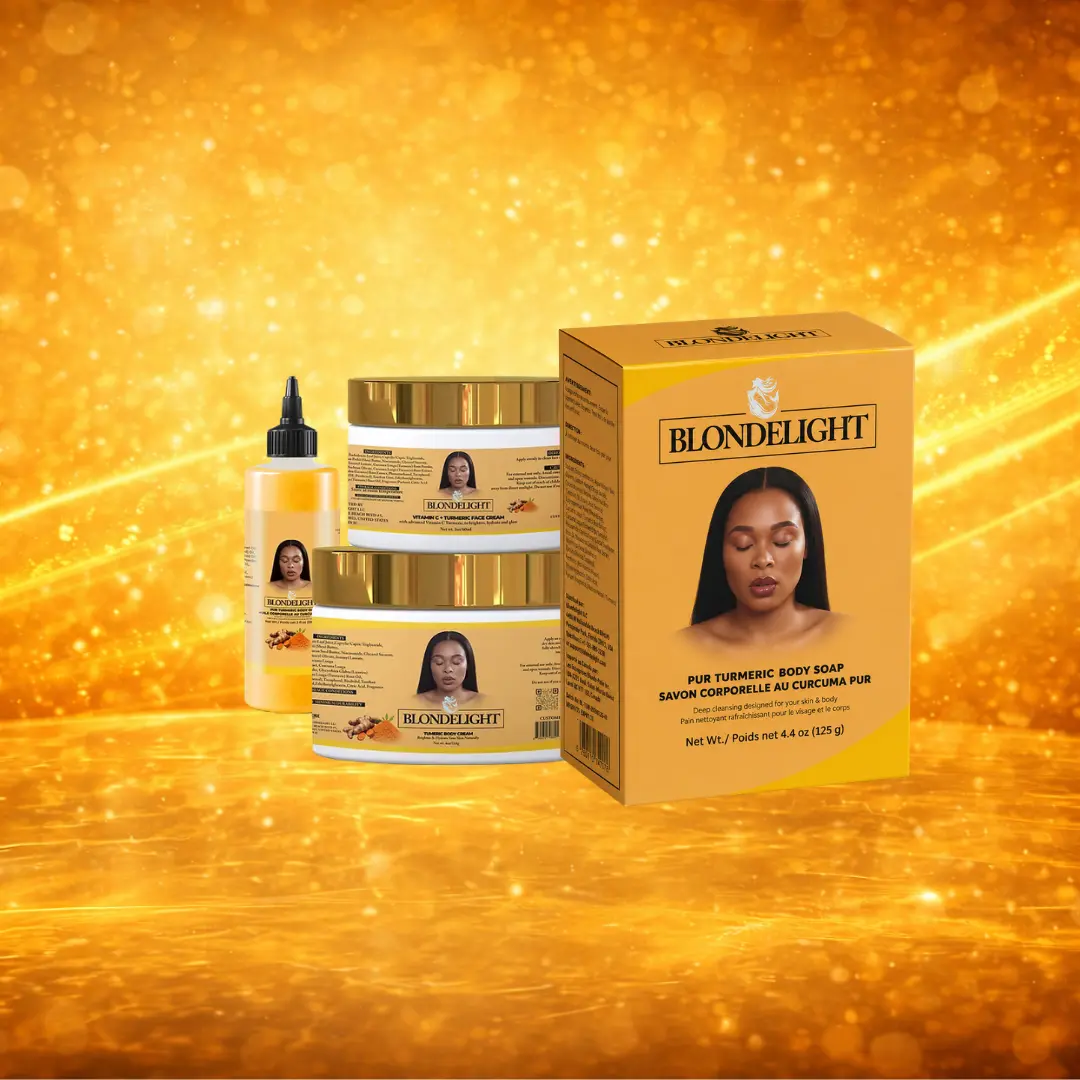 Blondelight Turmeric Pur Daily Care Set (4-Piece)