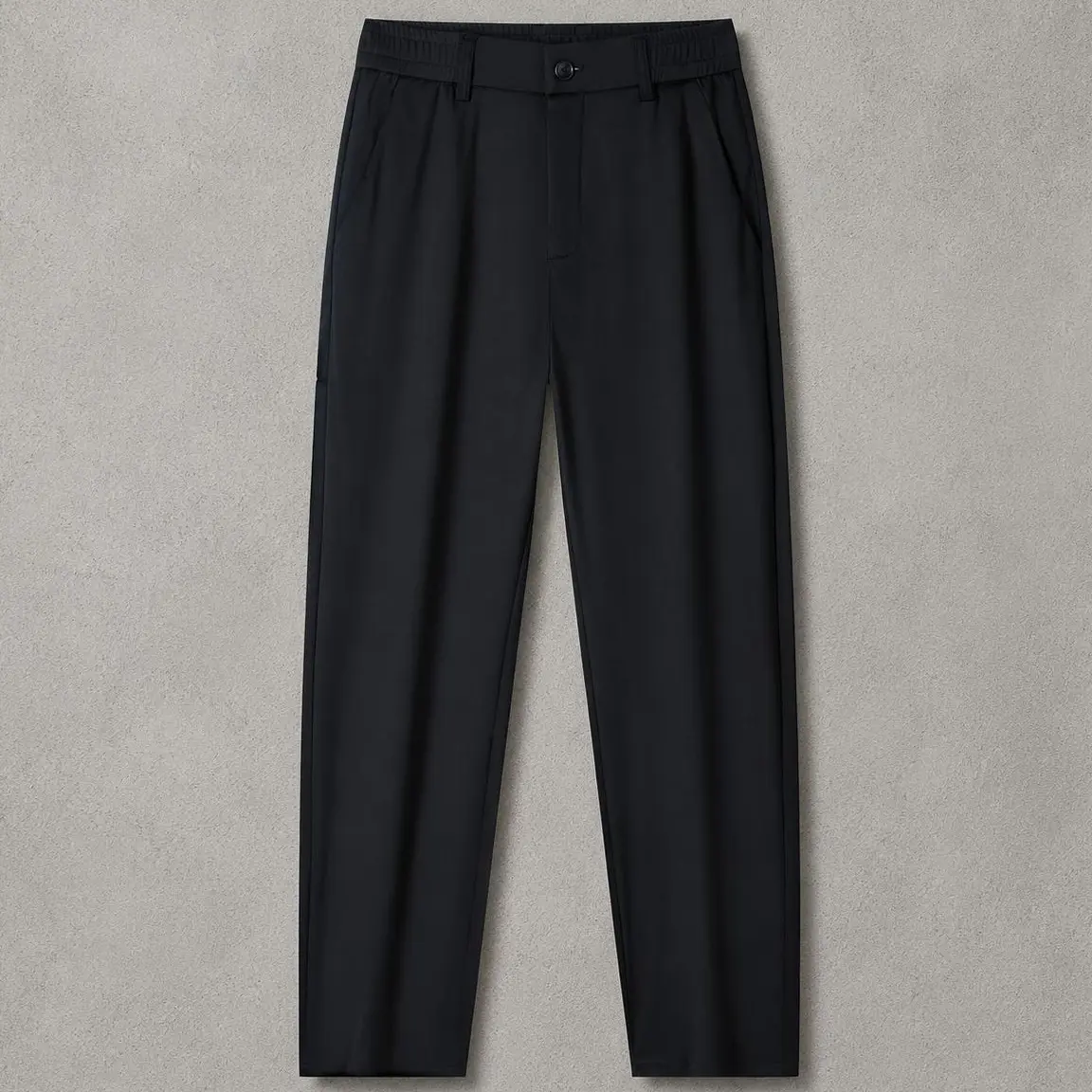 Men’s slim-fit stretch chino pants for comfortable business casual wear