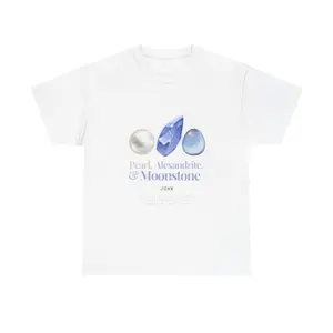June Pearl, Alexandrite, & Moonstone Birthstone Tee