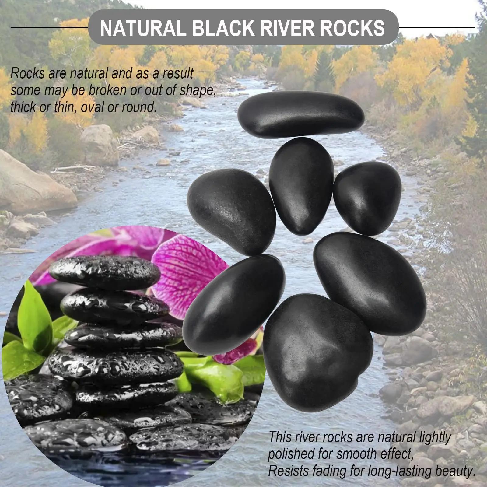 38lbs Natural Pebble Stone for Garden and Park Landscaping River Rock Cobble Decorative Stone