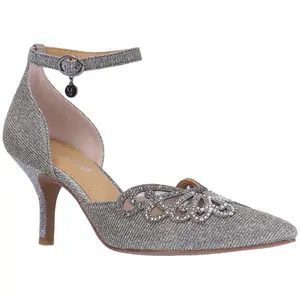 J. Renee' Rhinestone Pump - Isabetta Fabric