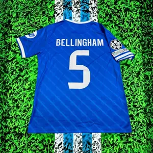 25-26 away blue Bellingham No. 5 cool short-sleeved jersey