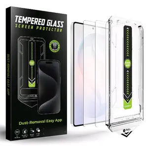 3 Packs For Samsung S25 Ultra Tempered Glass Screen Protector with Dust-Removal Easy App - 9H Hardness, Easy Install, Anti-Scratch