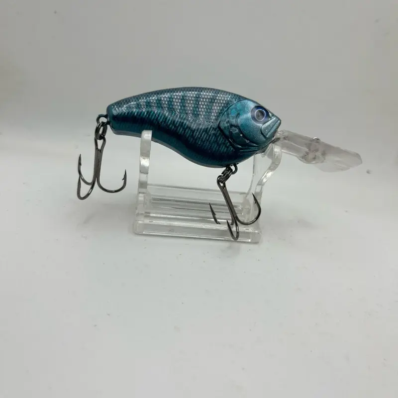 Custom Painted “Ice Tiger” Coffin bill crankbait.
