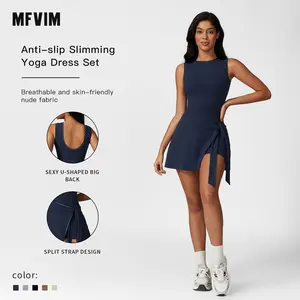 Women's Summer Sleeveless Tight Tie Belt Corset Dress Mini Dresses Built-in Short Night Vacation Dresses Casual Black Womenswear Basic Minimalist