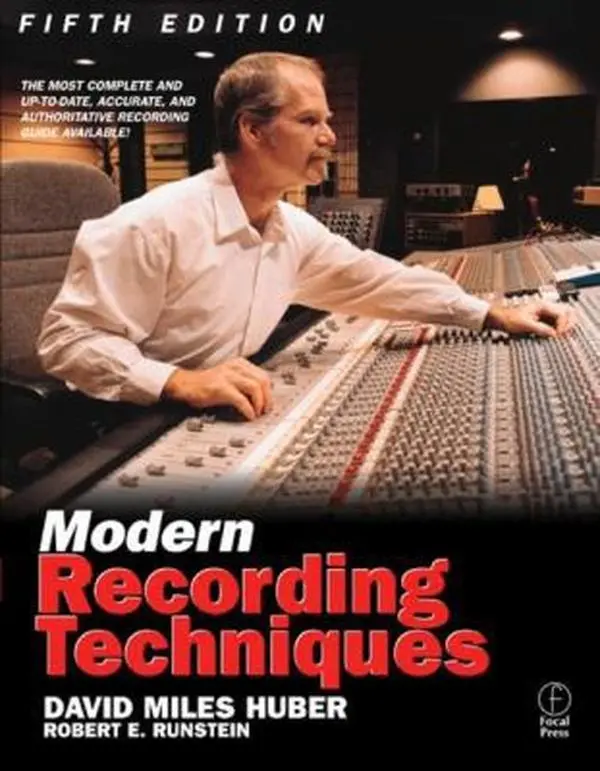 USED Book - Modern Recording Techniques (Audio Engineering Society Presents) by David Miles Huber (Paperback) - english