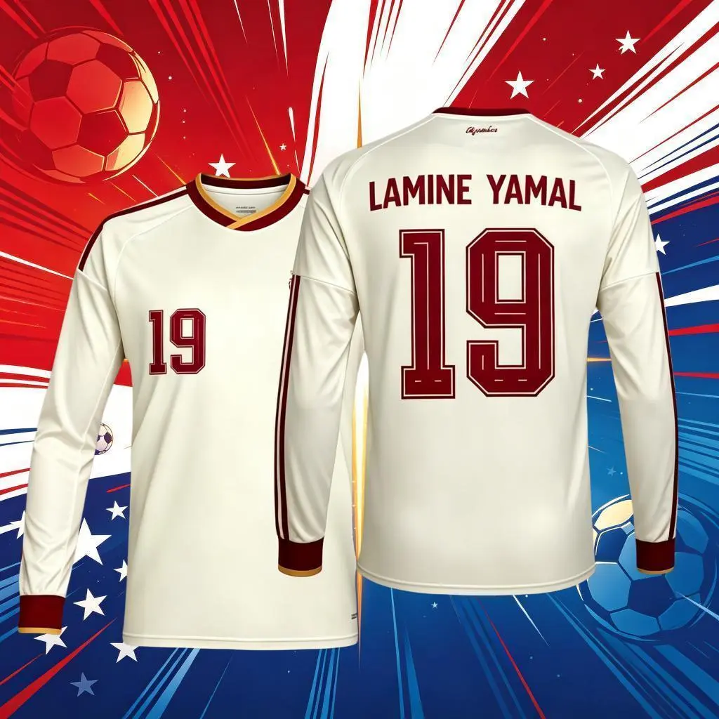 2026 Spain National Home And Away 19# Lamineyamal 20# Pedri Short And Long Sleeve Soccer Jersey Fans Version Breathable