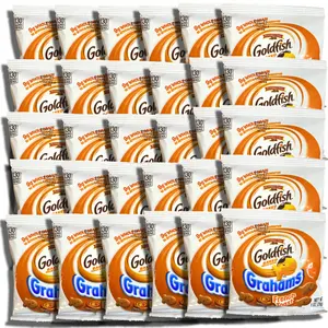 Goldfish Goldfish Whole Grain French Toast Graham Crackers To Go School Snacks, 30 Pack